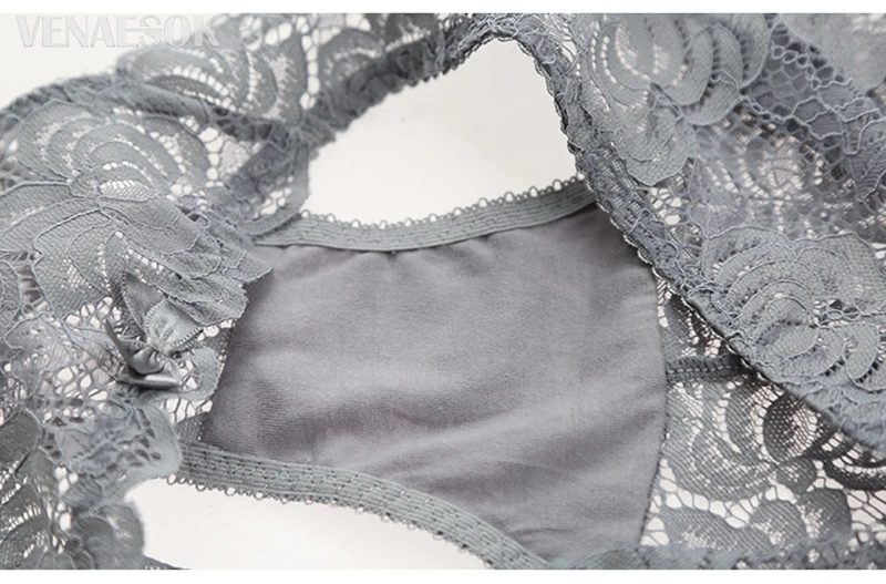 Fashion Gray Women Lingerie Transparent Bra Set Plus Size C D Cup Sexy Bras Lace Underwear Set Ultrathin Embroidery Brassiere bra and underwear set