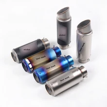 38-60,5 мм универсальный короткий глушитель наконечник трубы с DB Killer Silp на 245-300 мм глушитель выхлопной системы мотоцикла