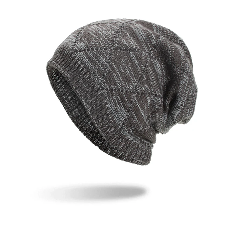 

Geometric Beanie Men Women Bonnet Bone Head Cap Winter Warm Skullies Beanies Caps Hat Bonnet Homme Gorro Unisex Hats