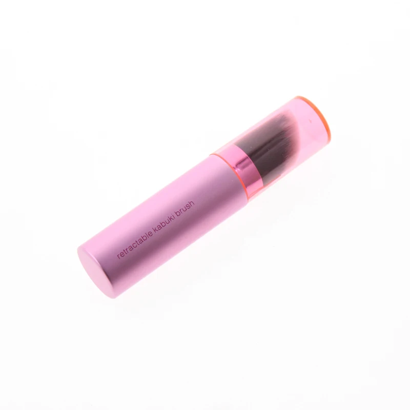 

1Pcs 11.5cm*2.7cm Big Large Pink Professional Cheap Face Beauty Make Up Cosmetic Tool Product Retractable Kabuki Brush
