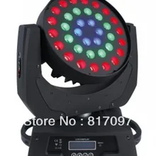 36 пьезы 10 Вт cabeza movil RGBW цвета rojo verde azul panco 36DMX 4-en-1 cabezas moviles led iluminacion para eventos fiestas
