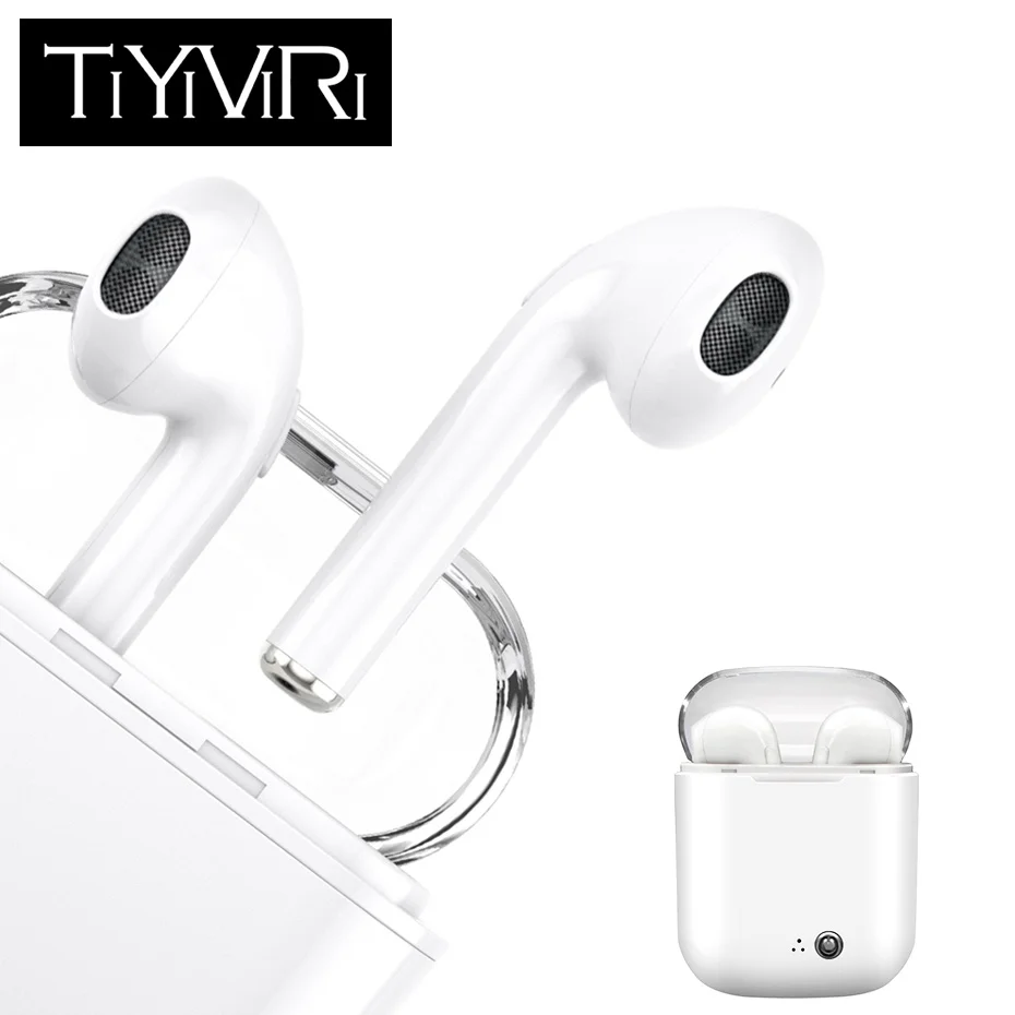 

Bluetooth Earphones Wireless Headset Headphones Double in-ear Earphone Earbuds Wireless Earpiece for xiaomi iPhone samsung phone