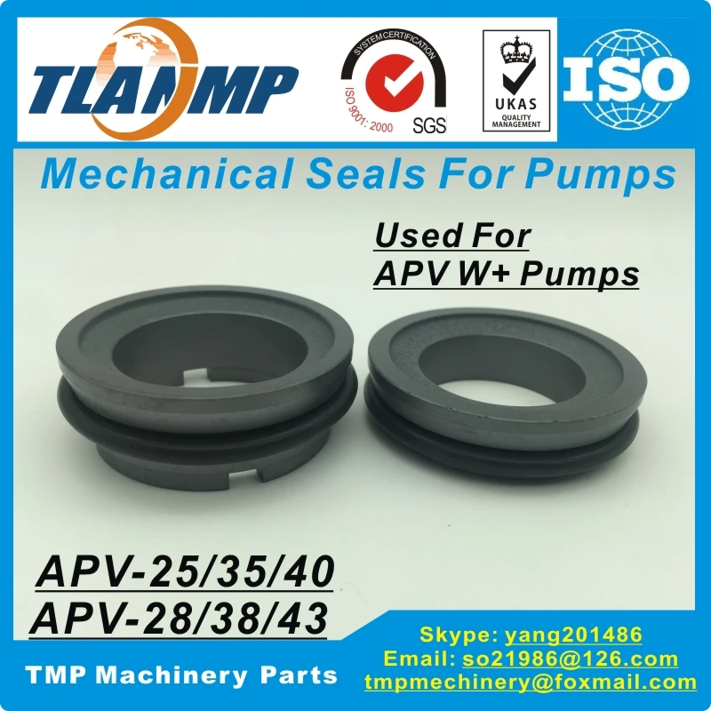 APV 25/28 35/38 40/43 TLANMP механические уплотнения для W + plus pumps Набор уплотнений вала