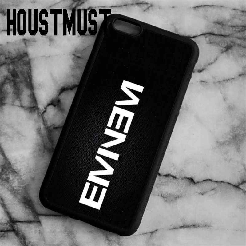 HOUSTMUST низкая цена Эминем печать чехол Чехол для iPhone 5 5S SE 6 S 7 8 Plus X samsung galaxy S5 S6 S7 край