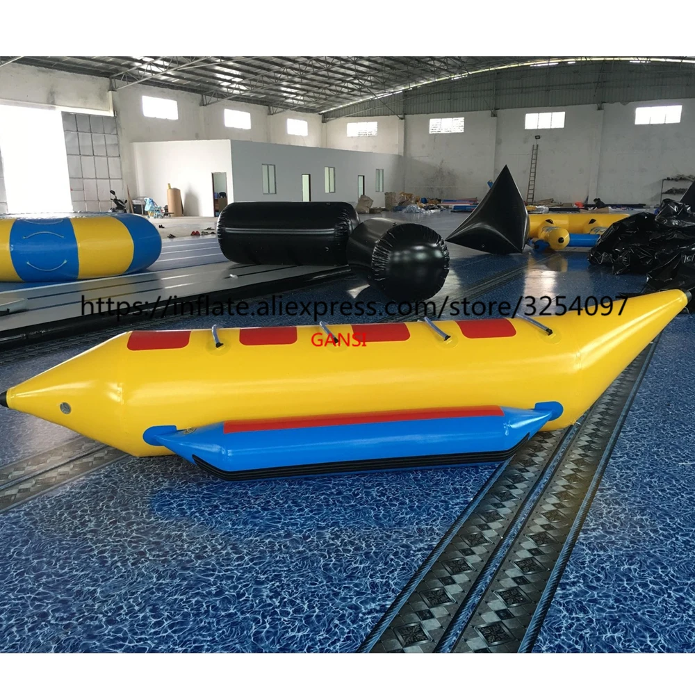 Хит продаж надувная лодка для летающих рыб буксируемая трубка 3 8x1 2 м Океанский