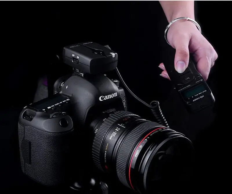 Беспроводной Таймер спуска затвора Viltrox с дистанционным управлением для Canon 5D 6D