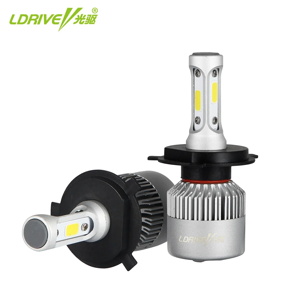 

LDRIVE COB H1 H3 H4 H7 H11 9005 LED Headlight 72W 8000LM Car LED Headlights Bulb Head Lamp Fog Light 12V 24V Auto Headlight Bulb