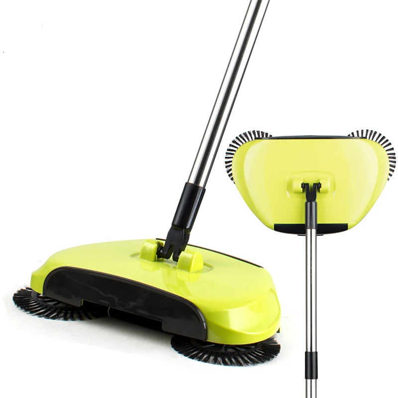 

Magic Sweeper Hand Push Broom Dustpan 360 Degree Rotating for Home Kitchen Hardwood Laminate Wood Ceramic Tiles Floor Sweeper