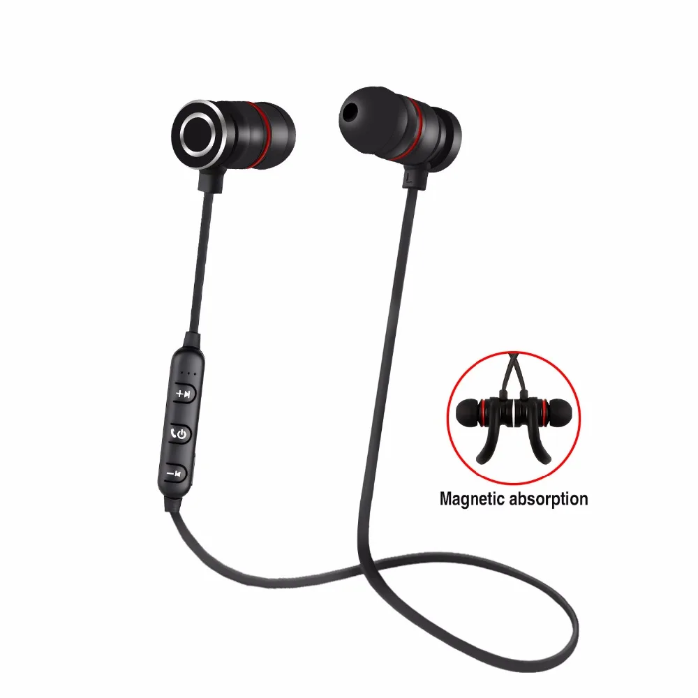 WLNGWEAR S6-6 Bluetooth наушники с микрофоном Спортивные Беспроводные наушники стерео Магнитная гарнитура наушники для Xiaomi samsung