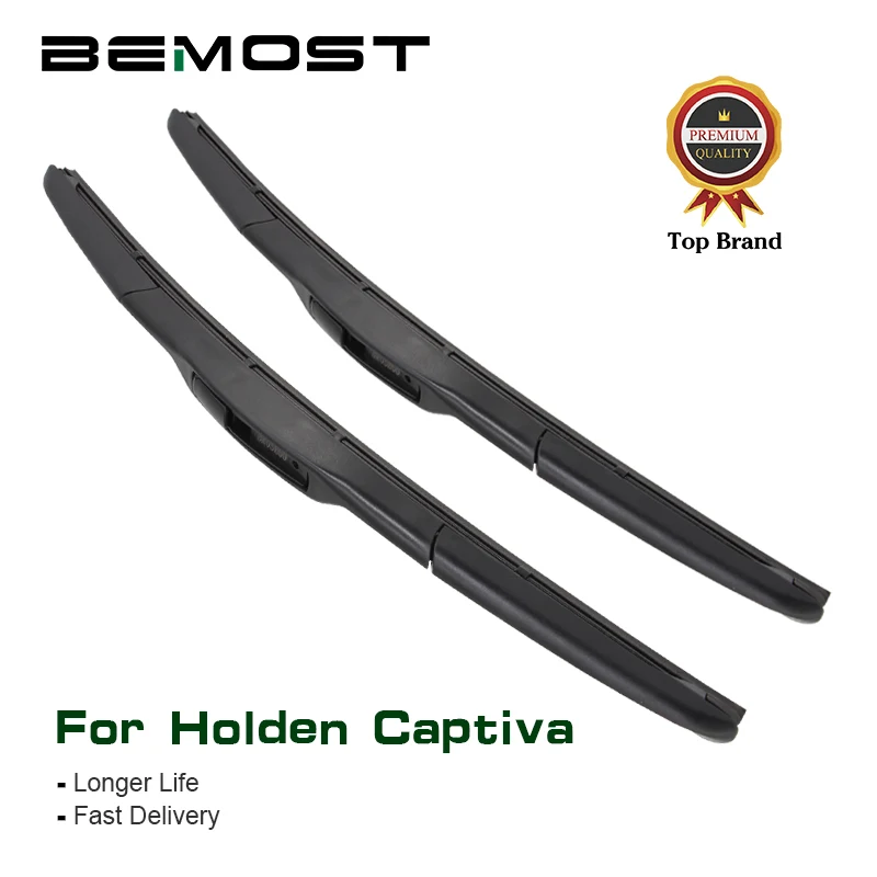 BEMOST Car Front Window Windshield Wiper Blades Natural Rubber For