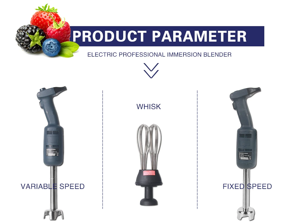 ITOP Многофункциональный ручной блендер коммерческий Электрический погружной миксер соковыжималка для мяса Кухонные комбайны с венчиком