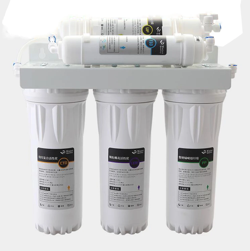 Water Purifier 5 Stage Filter Cartridge PP UDF CTO System Water Filters