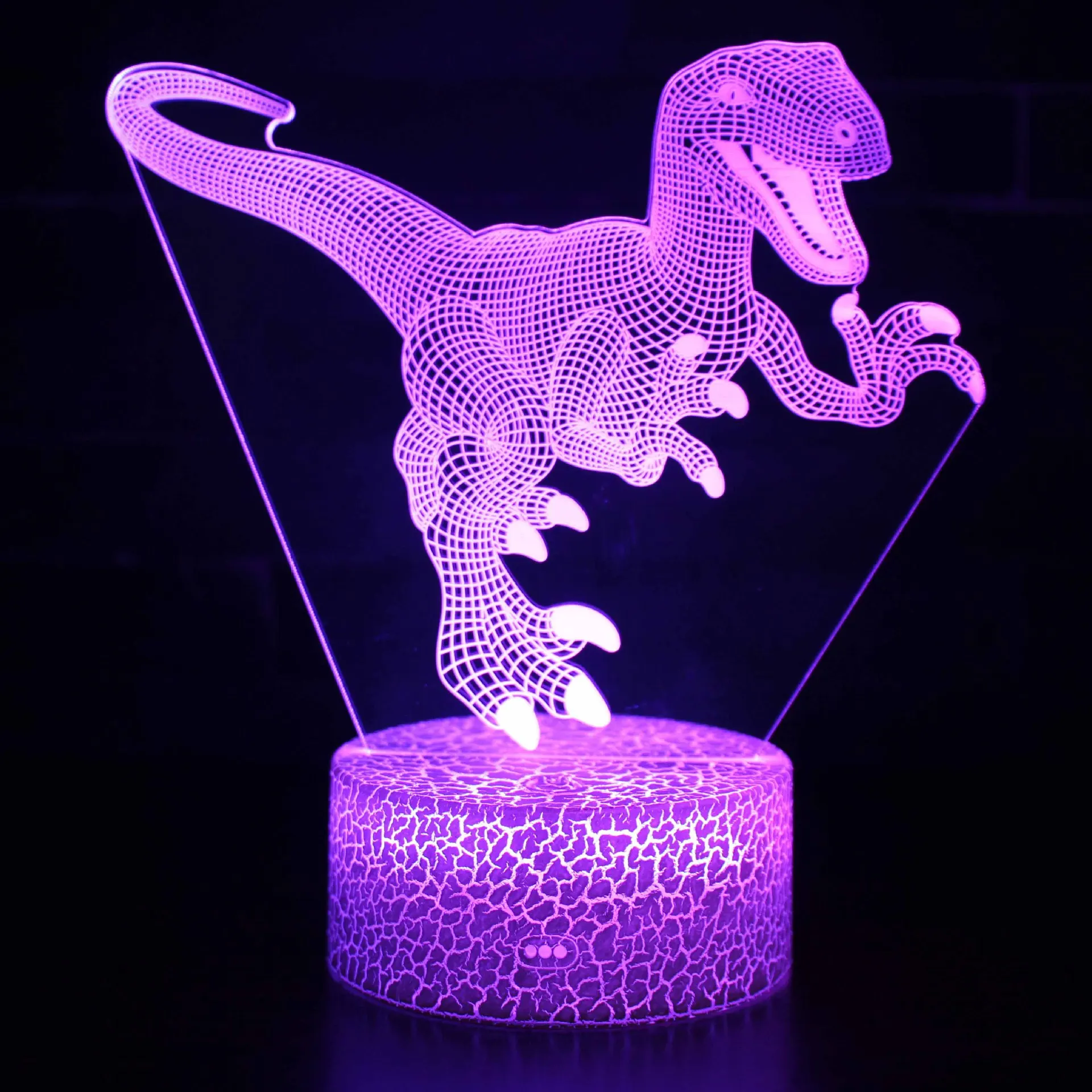 

Dinosaur Faminly 3D Nightlight Pocket Monsters Charmander Cosplay LED Remote Control 7 colors Touch Creative Gift Bedside lamps