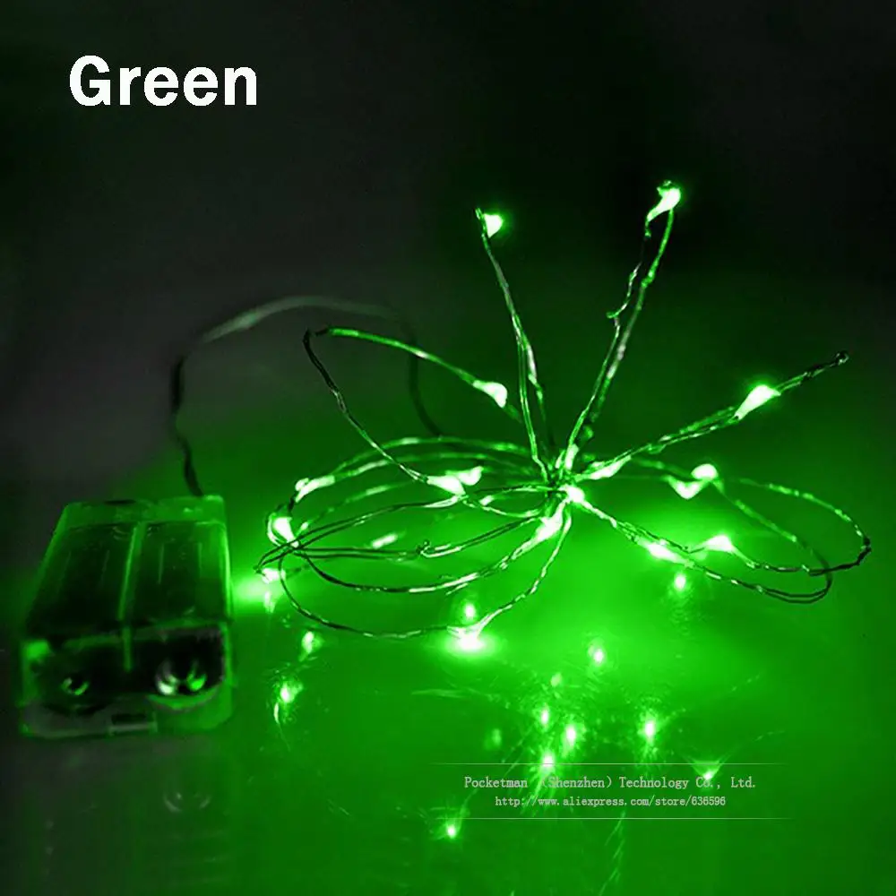 3M Copper Wire LED String Lights Waterproof Holiday LED Strip lighting For Fairy Christmas garland TreeWedding Party Decoration