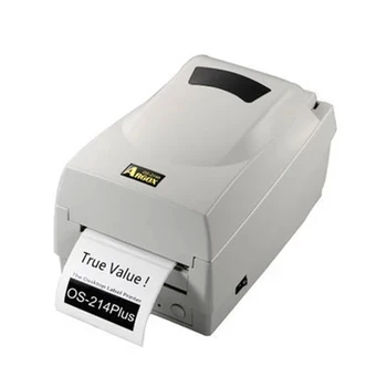 

Thermal transfer ribbon printer 0S-214plus 203dpi barcode sticker printer support printing Jewelery clothing label tags