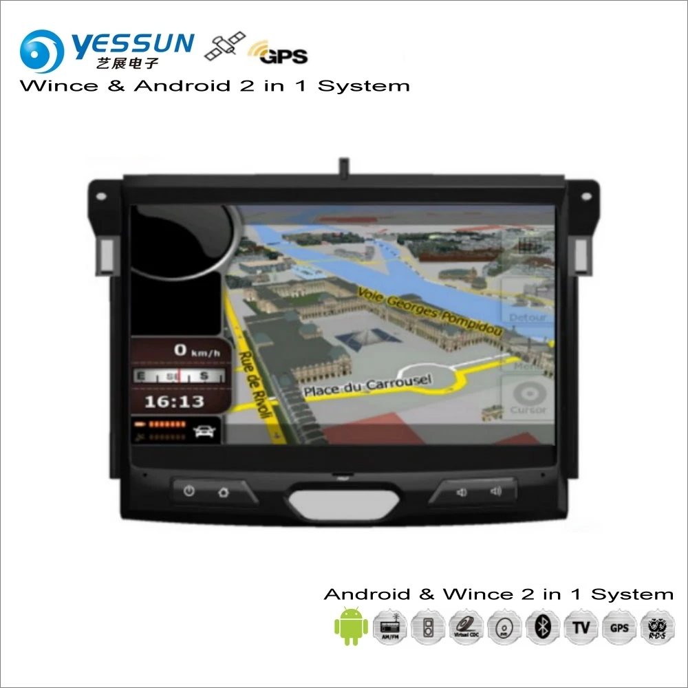 

YESSUN For Ford Ranger 2015~2017 - Car Android Multimedia Radio CD DVD Player GPS Navi Map Navigation Audio Video Stereo System
