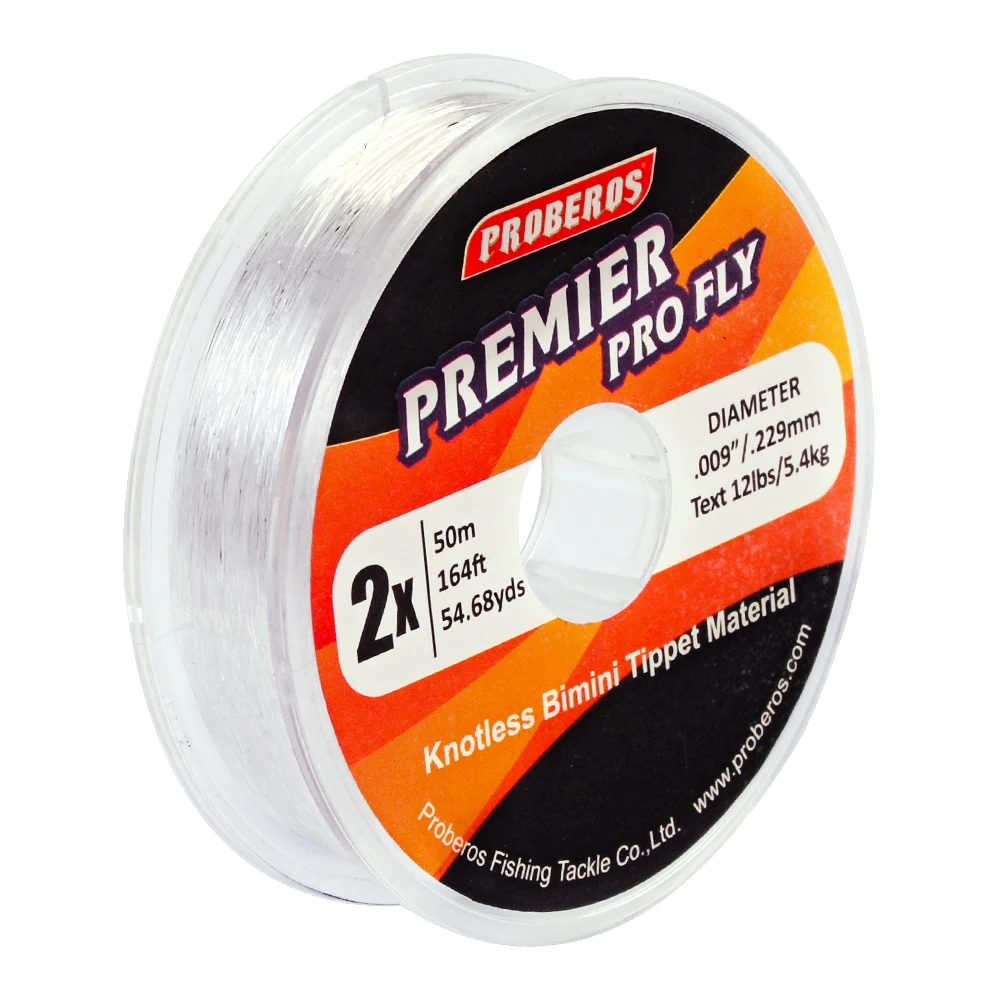 

5 Pieces PRO BEROS Brand Pro Series Fly Line 50M/164FT 0X-5X Fly Fishing Leader and Tippet
