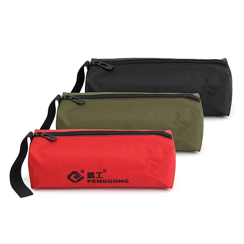 

Storage Tools Utility Bag 1Pc Oxford Canvas Multifunctional Waterproof For Small Metal Parts With Carrying Handles