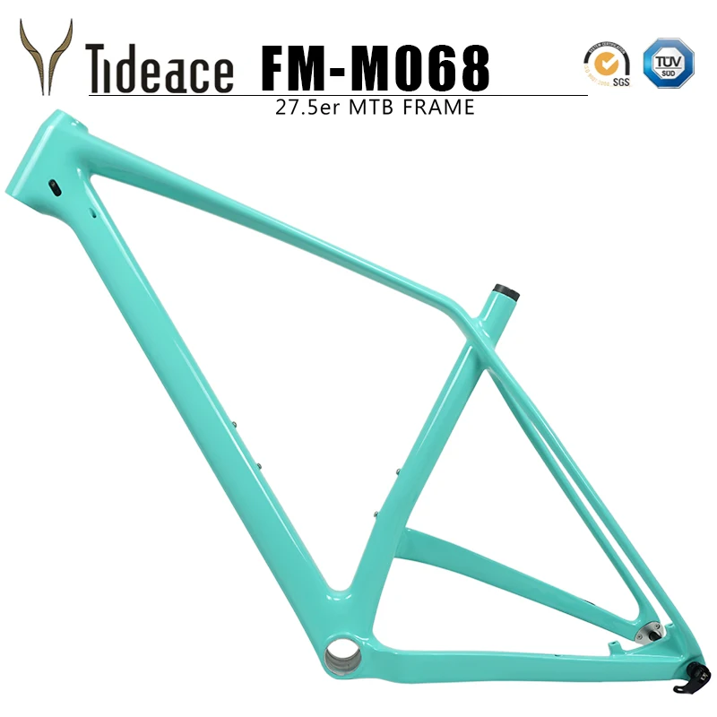 

2019 148mm mtb carbon frame 27.5er carbon mountain bike frame 27.5 plus full carbon fiber OEM boost mountain frameset