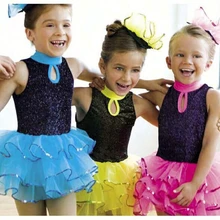 Балетная детская танцевальная одежда женские сценические костюмы платье европейский и американский дизайн