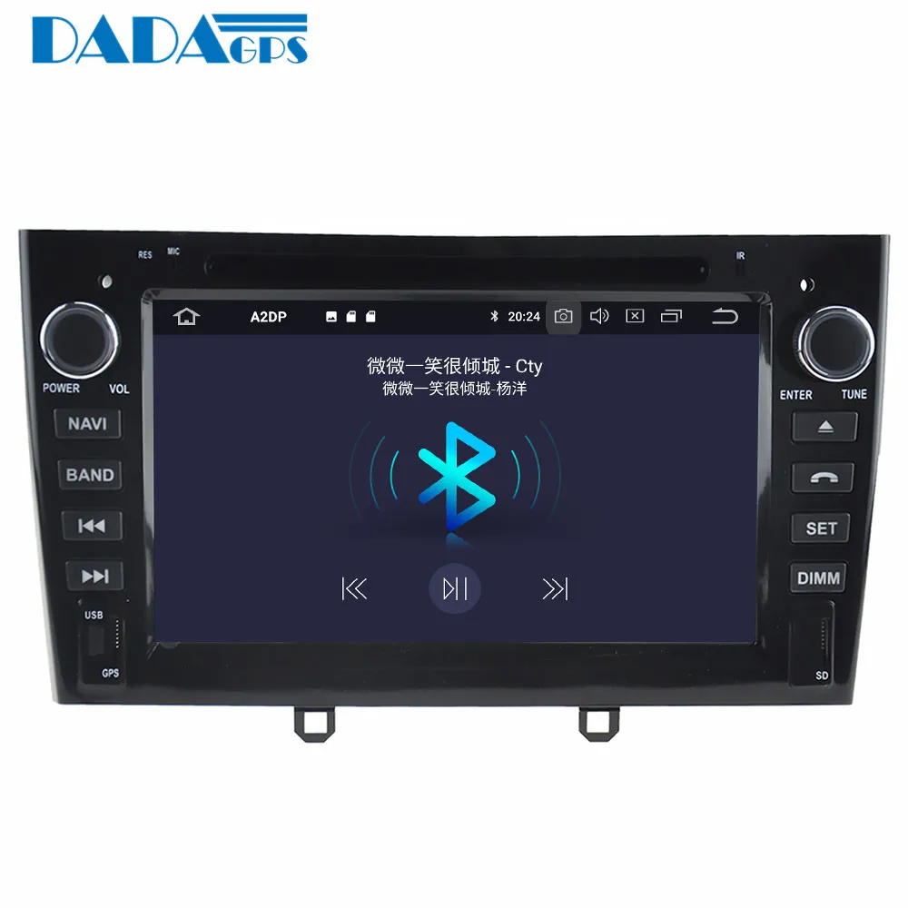 Cheap Newest Android 9.0 Car Radio Stereo GPS Head Unit for Peugeot 308 2007-2013 408 2011-2017 308 SW Car DVD Player Multimedia wifi 4