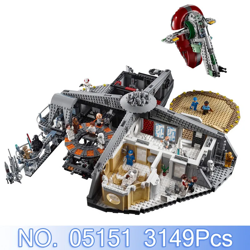 

Lepin 05151 3149Pcs Star Wars Figures Betrayal At Cloud City Model Building Blocks Bricks Set Compatible With Legoing 75222 Toys