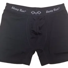 Мужское легкое нижнее белье оптом мужские черные боксеры мериносовая шерсть быстросохнущие дышащие крутые шорты