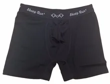 Men’s Lightweight Underwear Wholesale Male Black Boxers 100% Merino wool quick drying breathable cool Shorts Free Shipping