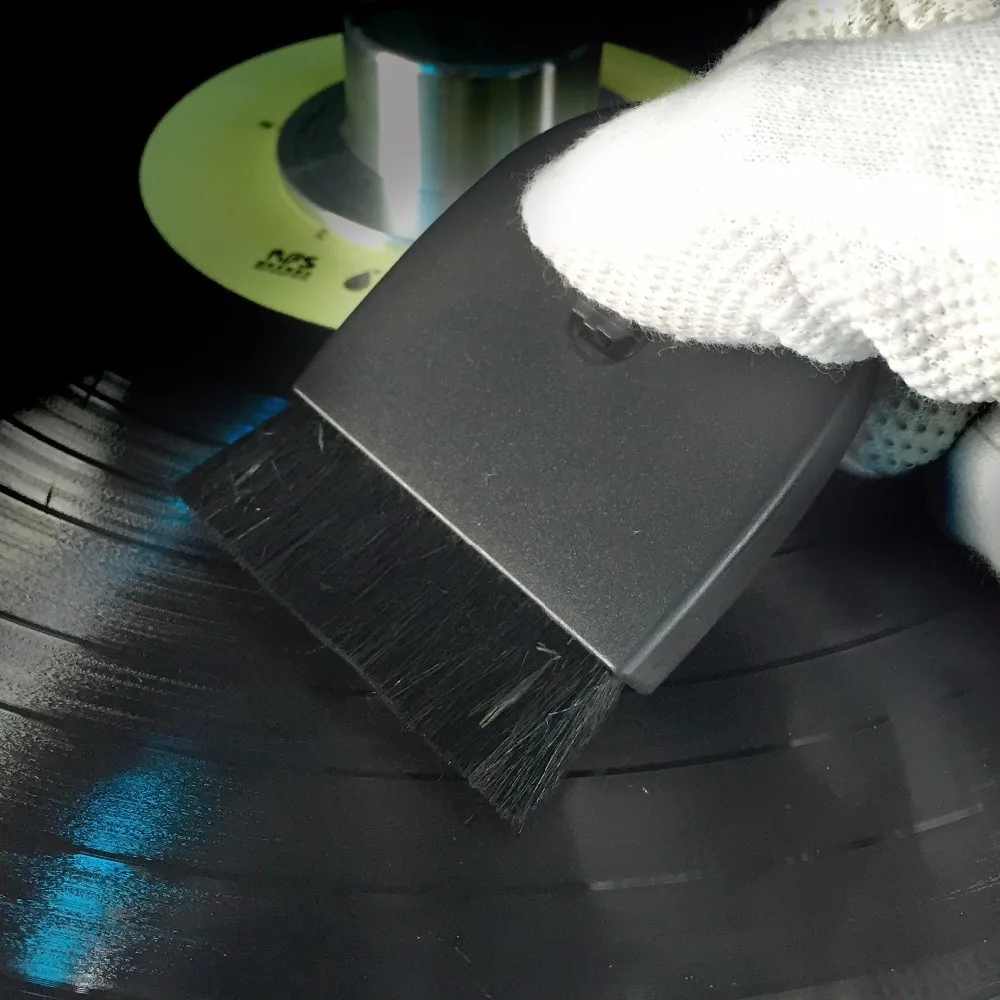 Special Cleaning Brush for LP Vinyl Record Water Sweep 70*50mmin