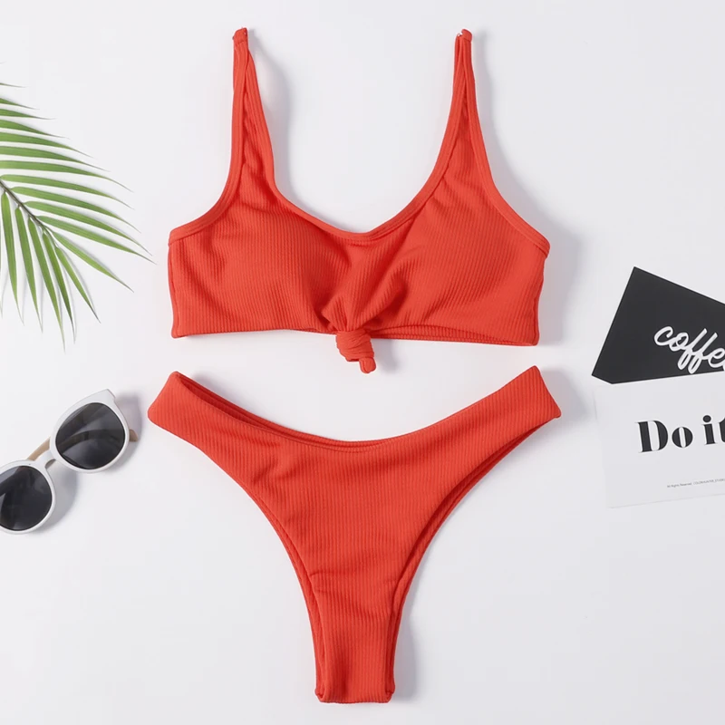 

Women Sexy Bow Swimwears Army Green Bikini Set Push-Up Swimsuit Beachwear Sexy Women's Swimsuits Bather Swimwear Biquini