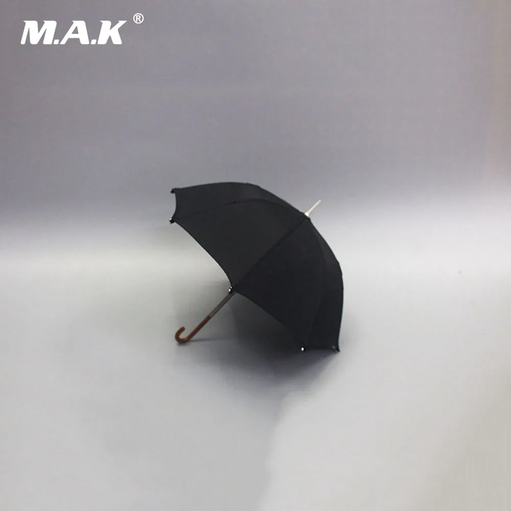 1/6th рисунок аксессуар черный модель зонта около 17 см ZY3003 для 12 ''фигурку