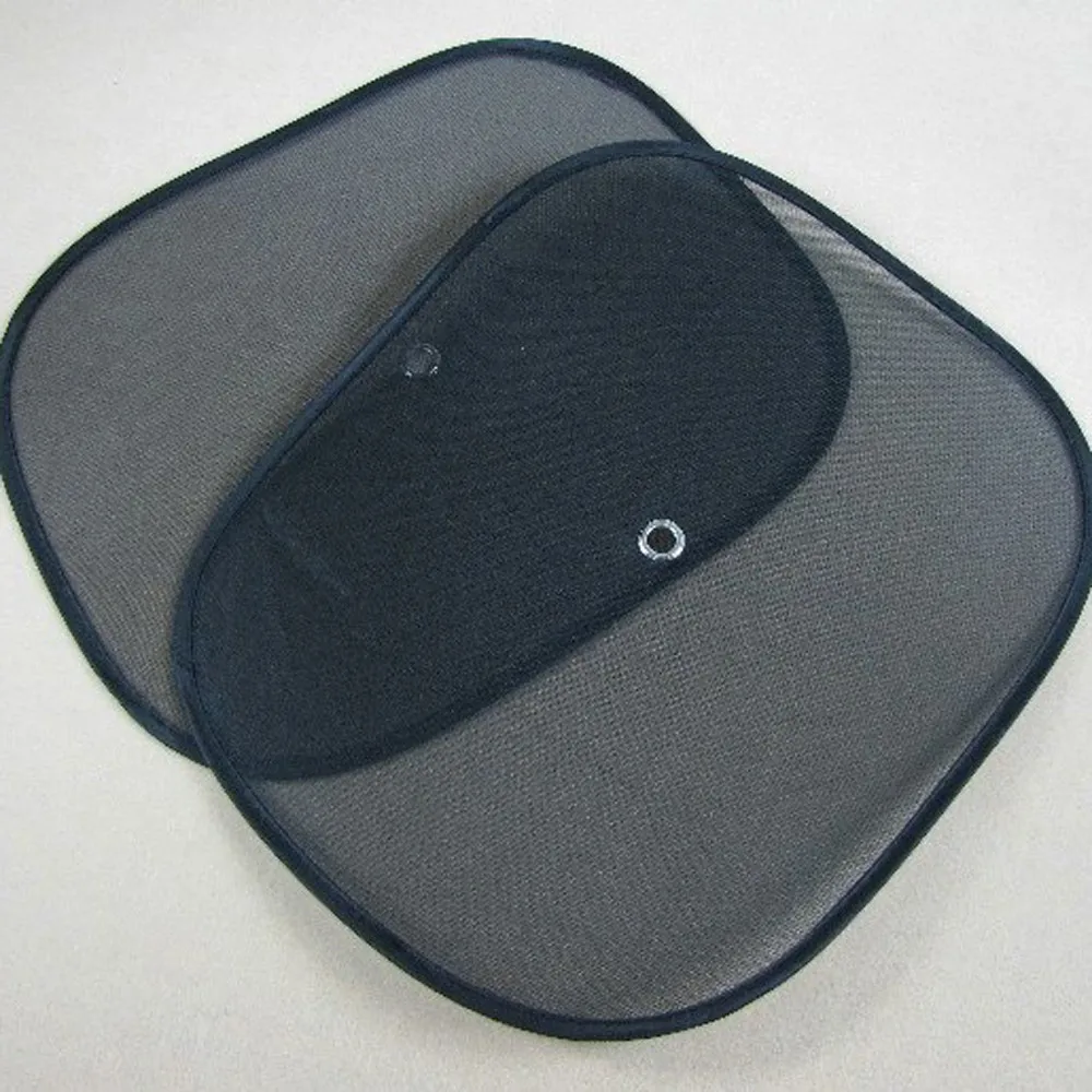 

2X 44x37cm Car Styling Sunshade Car Rear Window Sunshade Cover Static Goggles Sun Visor Screen