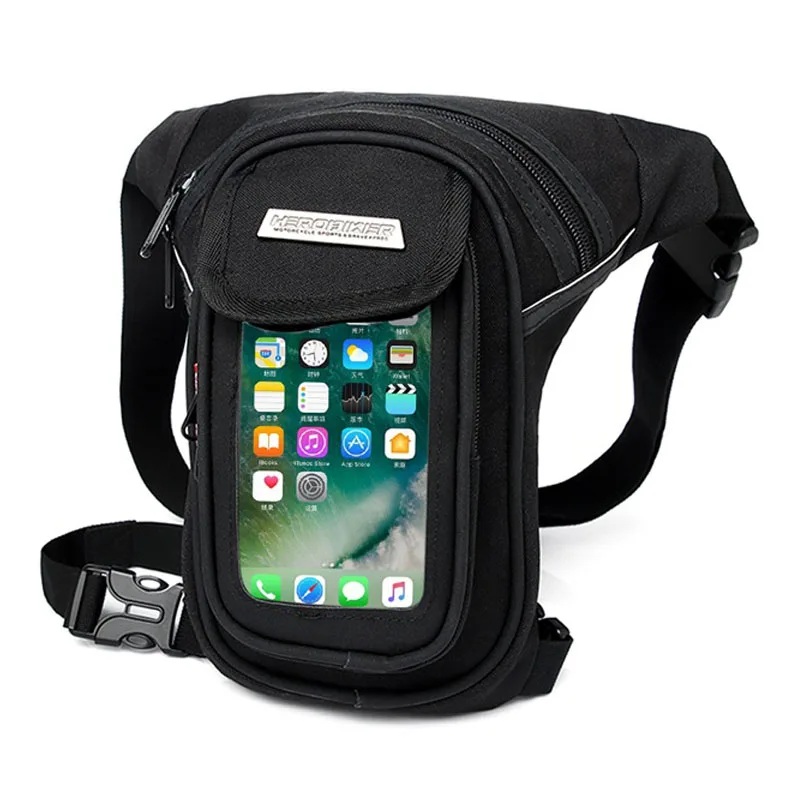 Cycling Motorcycle Leg Bags Waterproof Motorcycle Tank Bag Punk Waist