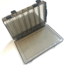 2 размеров рыболовные коробка Регулируемая Пластик рыболовные приманки крючок Портативный рыболовные приманки крючковая снасть приманки футляр для хранения Pesca решать A98