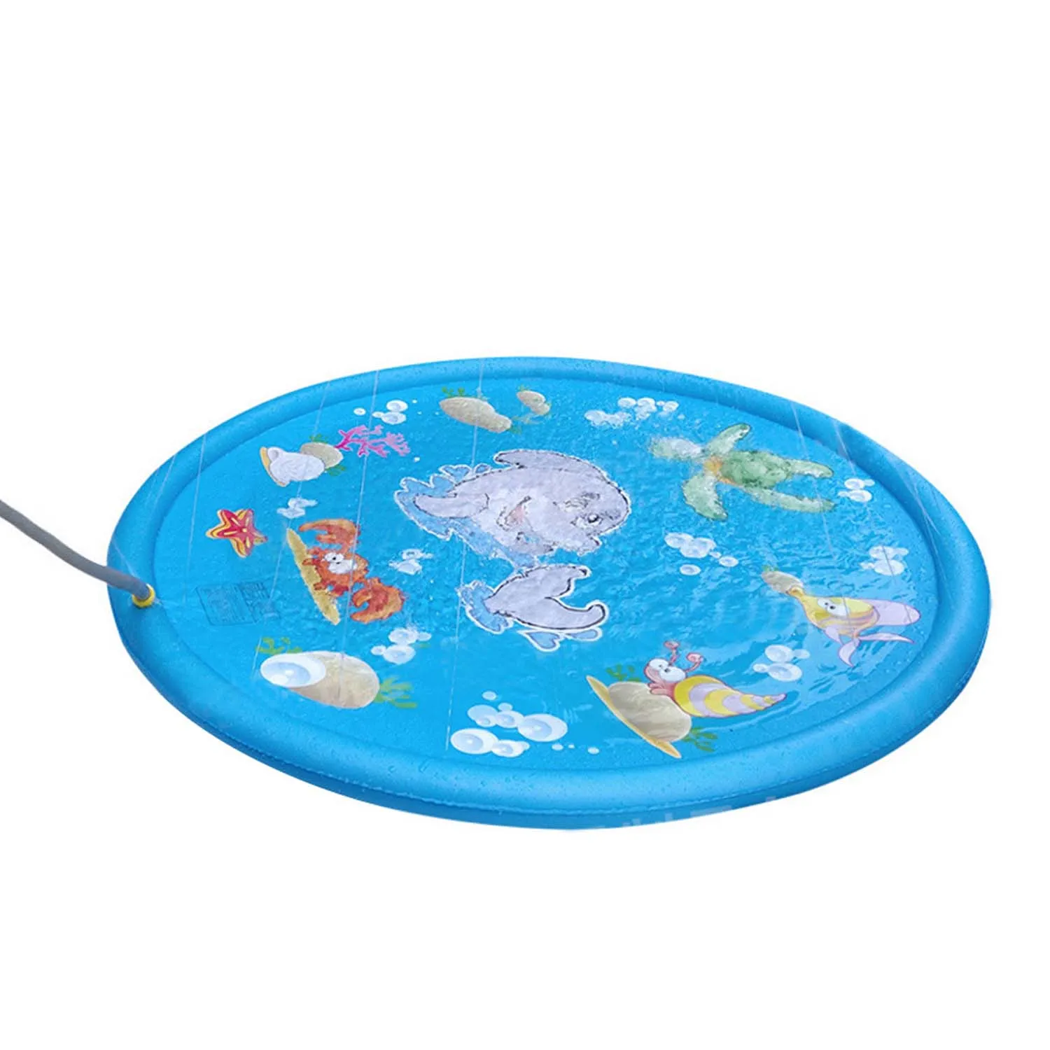 price reduction  Kids Inflatable Water Sprinkle Splash Play Mat Summer Backyard Outdoor Sprinkler Toy for Children K