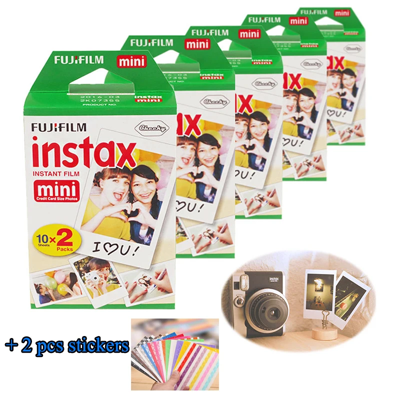 Prix pour Haute qualité 100 Feuilles D'origine Fujifilm Fuji Instax Mini Film Blanc Feuille pour Polaoird mini 7 7 s 8 10 20 25 50 s 50i SP1 dw Prix pour Haute qualité 100 Feuilles D'origine Fujifilm Fuji Instax Mini Film Blanc Feuille pour Polaoird mini 7 7 s 8 10 20 25 50 s 50i SP1 dw
