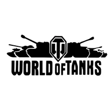 20 8CM WORLD OF TANKS Interesting Vinyl Decal Car Stickers Off Road Motorcycle Car Styling CT