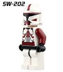 

Single Compatible LegoINGlys Star Wars The Force Awakens Clone Trooper Commander Fox Rex Building Blocks Toys for Kids Gifts