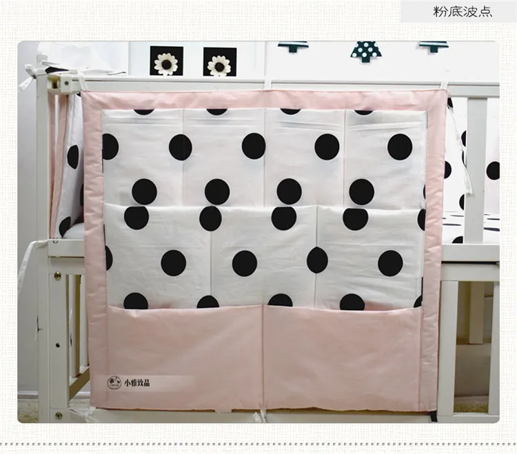 1 шт. 55*60 см детская кровать висячая сумка для хранения новорожденных кроватки Органайзер игрушка карман для пеленок для колыбели детское постельное белье Младенческая Сумка для кормления