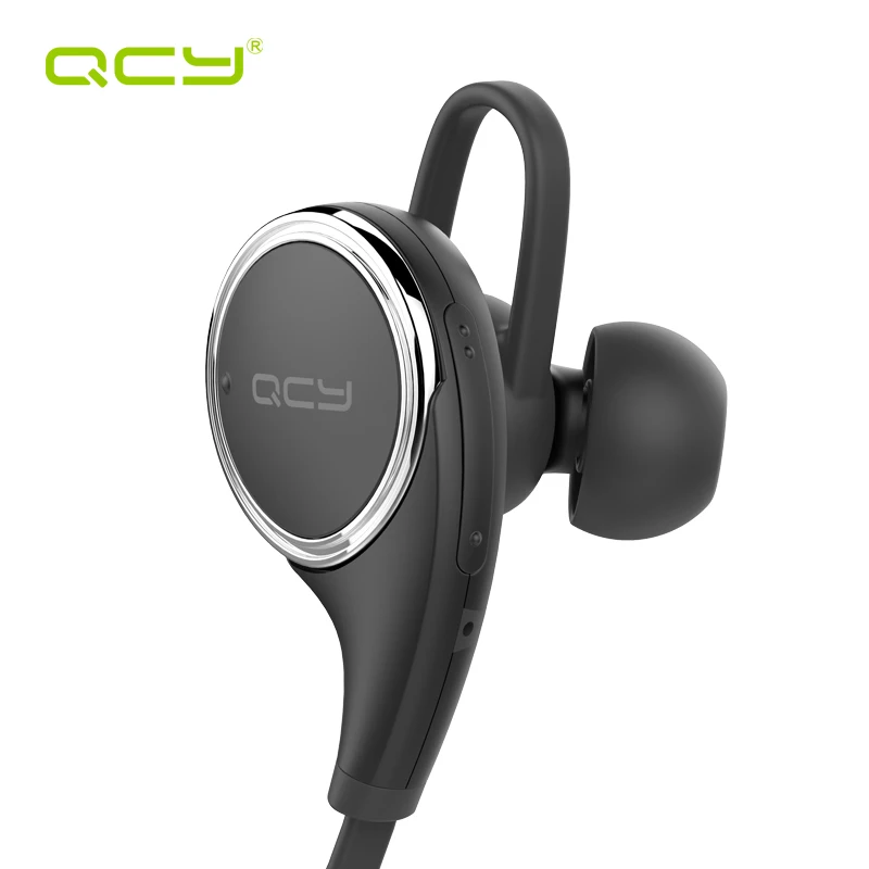 QCY спортивные наушники беспроводная связь bluetooth 4.1 aptx Hi Fi с МИКРОФОНОМ для iphone 5 6 7