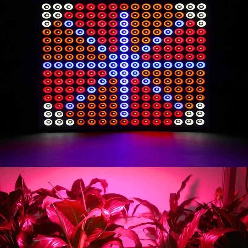 45W 2835 SMD Full Spectrum LED Plant Grow Light Panel Red ...
