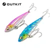 OUTKIT 2022 New Metal Laser VIB Fishing Lure 11.5g/15g Fishing Tackle Crankbait Vibration Spoon Spinner Sinking Bait Tackle ► Photo 2/6