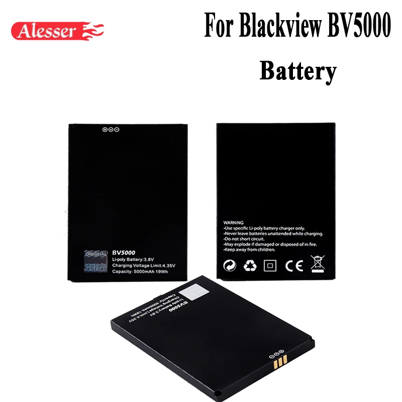 Alesser батарея для Blackview BV5000 смартфон 5000 мАч запасная BV5000|battery for blackview bv5000|battery forbattery |