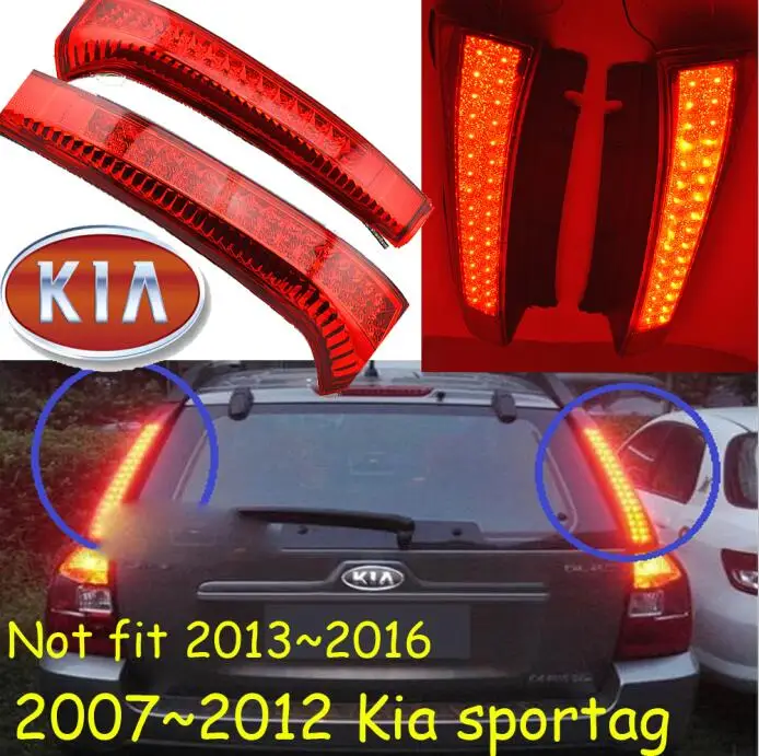 ОАК Sportage хвост светильник, внедорожник, 2007~ 2012,! 2 шт./компл., Sportage задний светильник, Sorento, cerato, SportageR - Цвет: 2007 to 2012 year