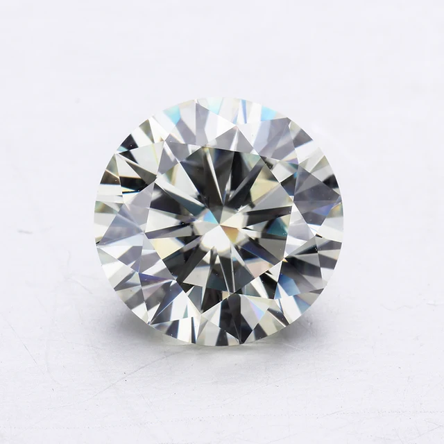  US $45.00 Carat Color Round Brilliant Moissanites Loose Stone Positive Diamond