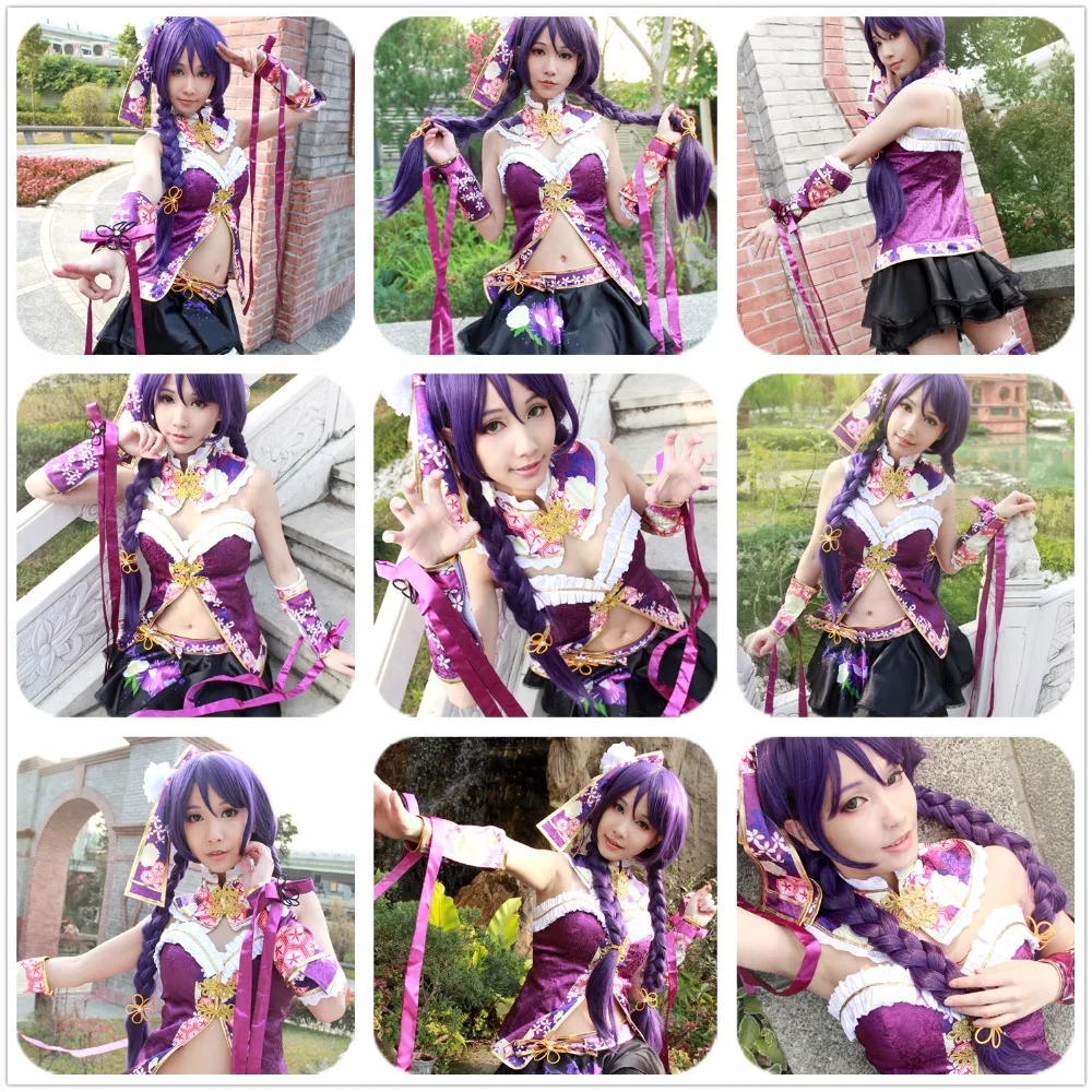 Люблю жить! Пробуждение Tojo Nozomi танцевальные звезды на мне Cheongsam необычное платье