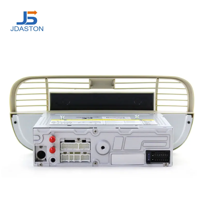 Perfect JDASTON 1 Din Android 8.0 Car Radio For Fiat 500 Abarth 2007 2008 2009-2015 Multimedia GPS Navigation Canbus Autoaudio Stereo 3