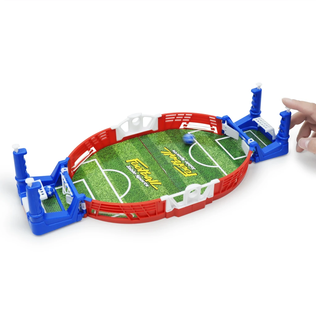 Novel Mini Tabletop Table Soccer Toy Shooting Defending Board Game Football Sport Match Kids Preschool Play Ball Toys