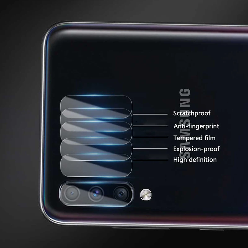 2 шт. Защитное стекло для объектива samsung Galaxy A70 A50 A40 A30 A20 M20 защитная пленка из закаленного стекла
