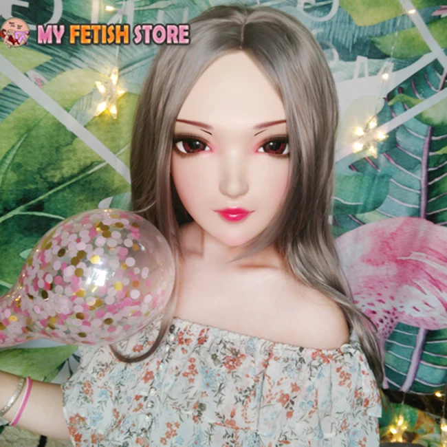 (ZI 08) Gurglelove Женщины Милая девочка каучуковые полуголовы Kigurumi BJD Маска Косплей